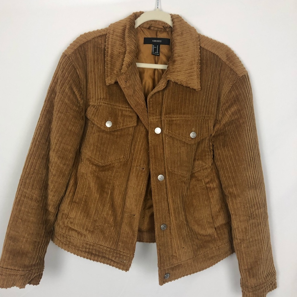 Corduroy Puffer Jacket